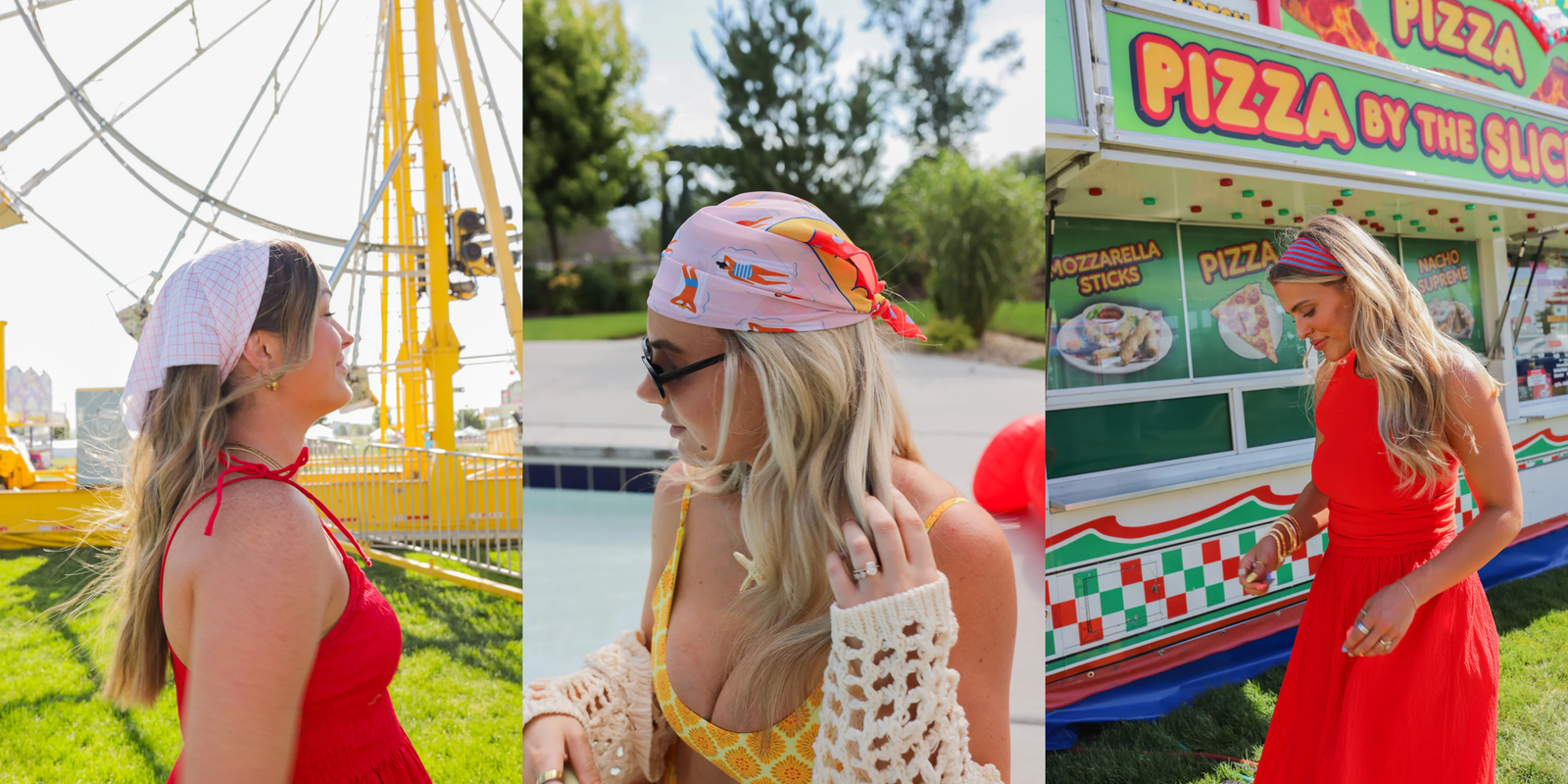 BANDANAS + HAIR SCARVES